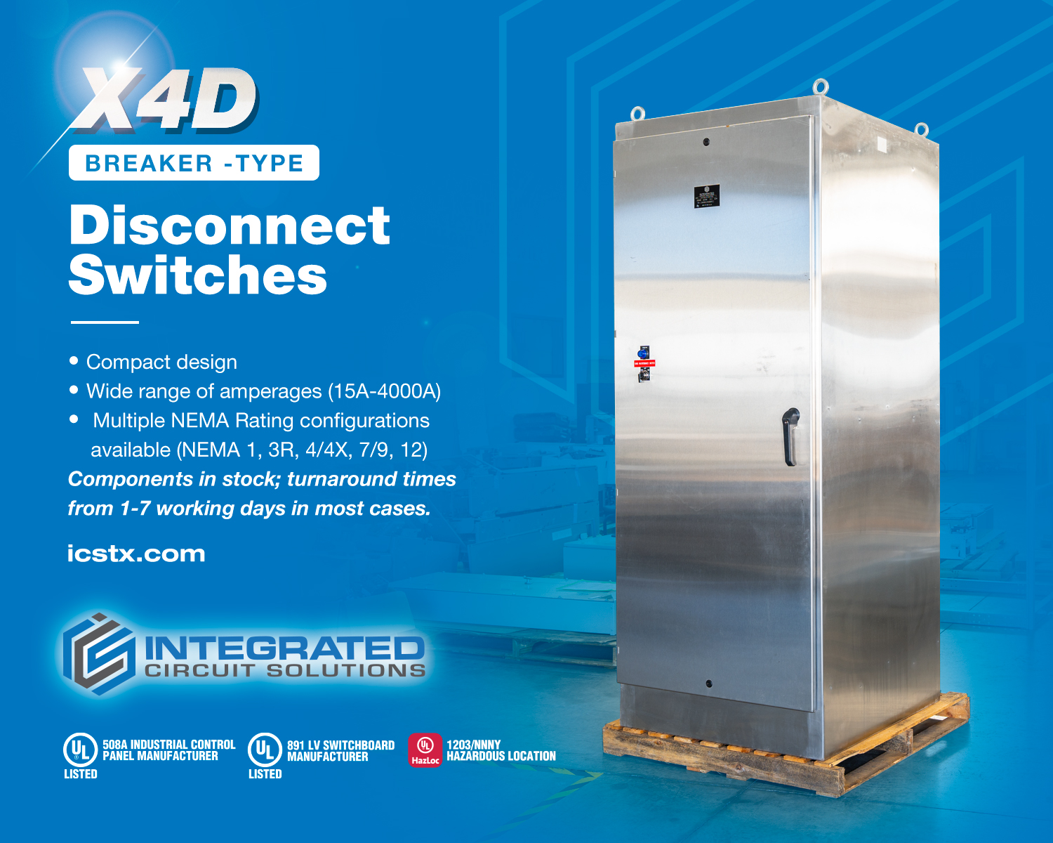 Custom Disconnect Switches by ICS